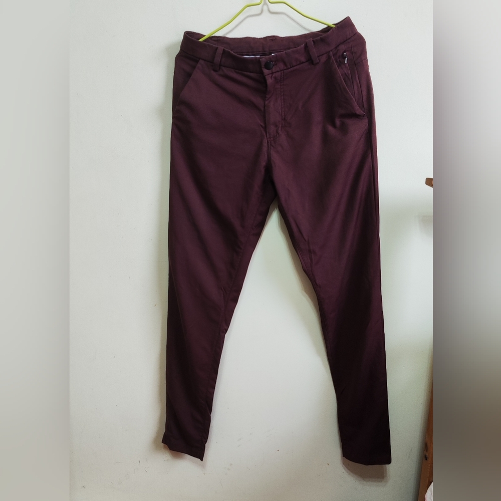 Lululemon Men's Cotton Blend Classic Fit ABC Pants